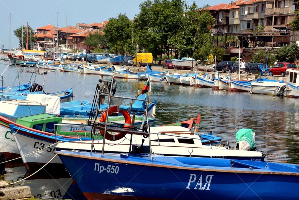 Fishing boats