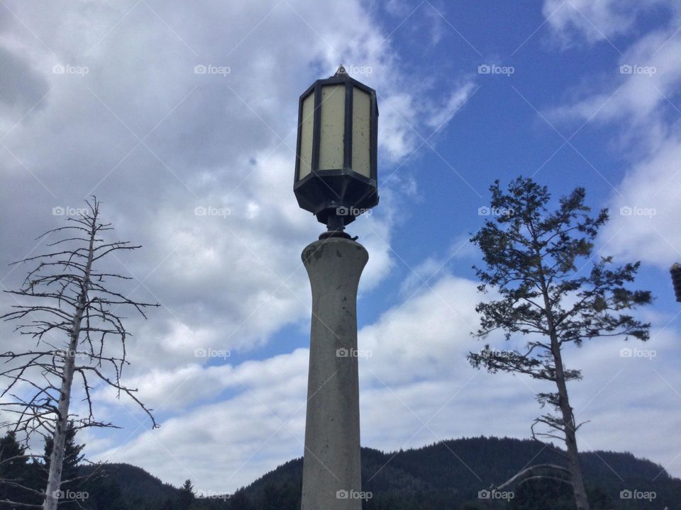A Vintage Street Lamp