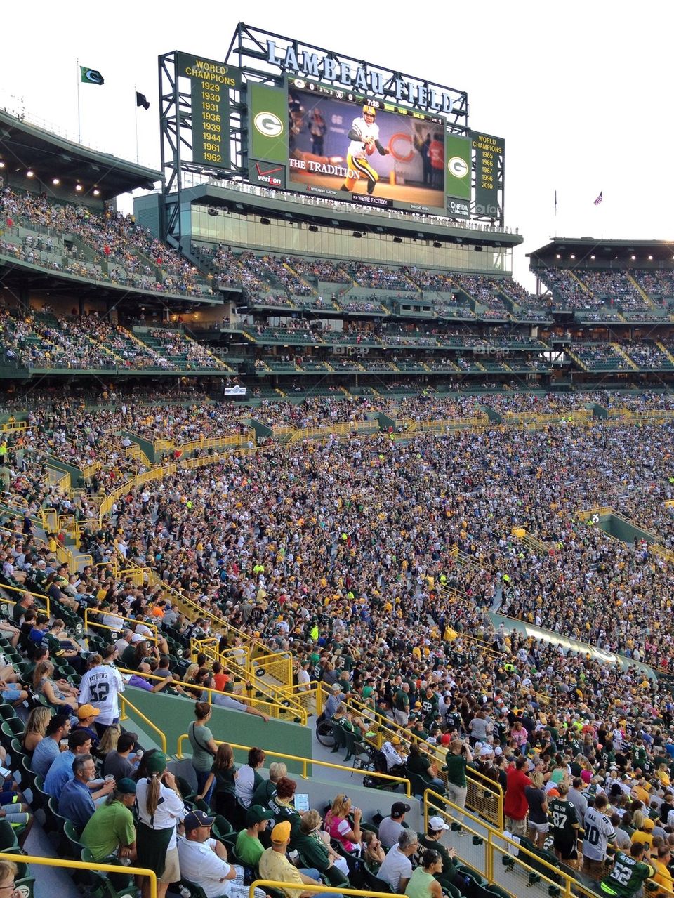 Preseason at Lambeau 