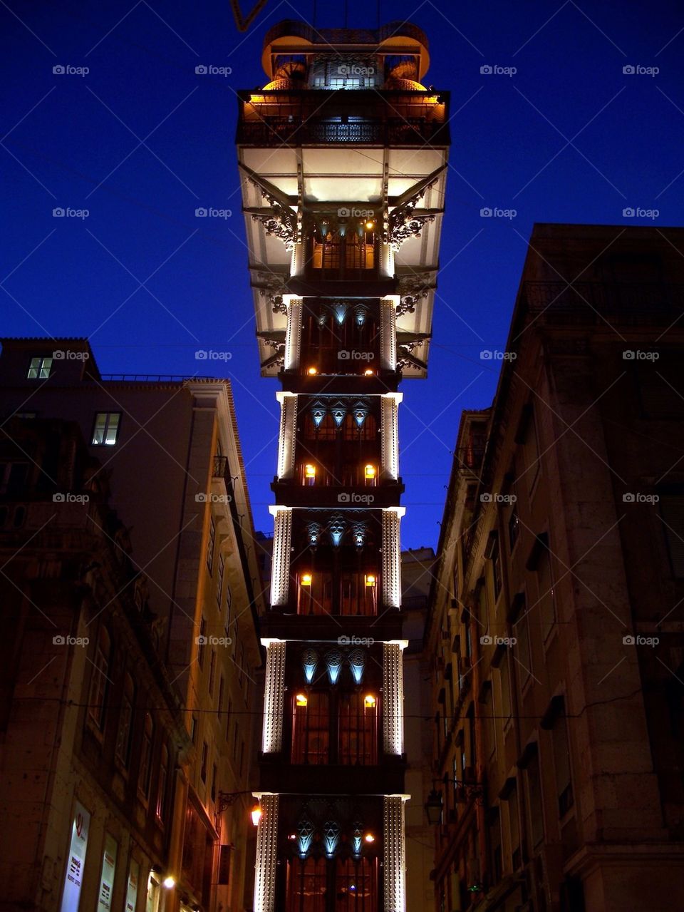 Elevator in Lisbon 