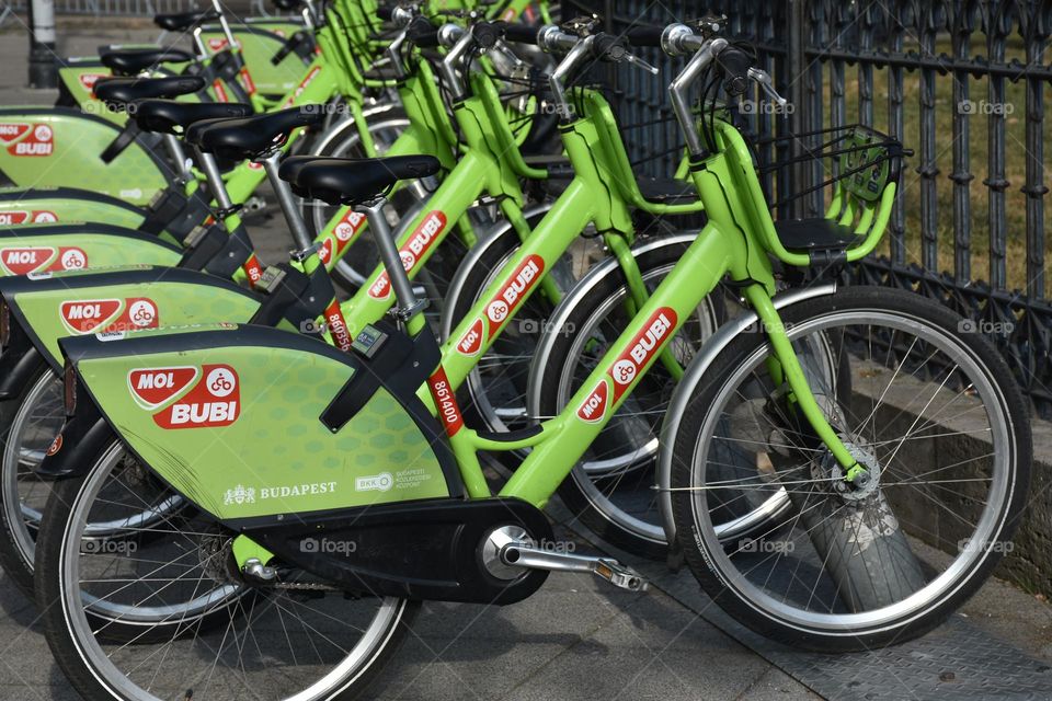 Budapest bicycles