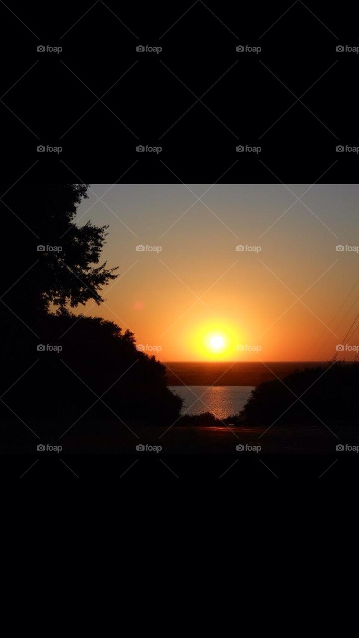 Lake Waco Sunset