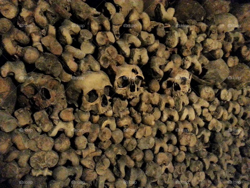 Creepy Cave of Human Bones