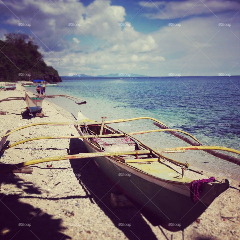 Boat in the Philippines