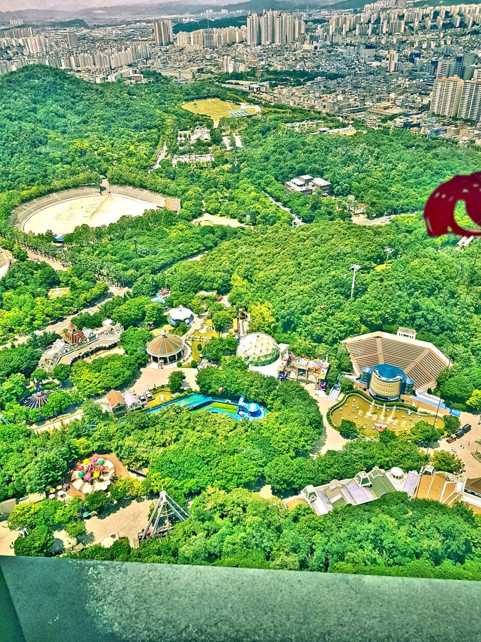 The beauty of the world will be look more perfect if you watch it from above.
you can see everything including the tall buildings, trees, mountains,the green fields, houses and more.