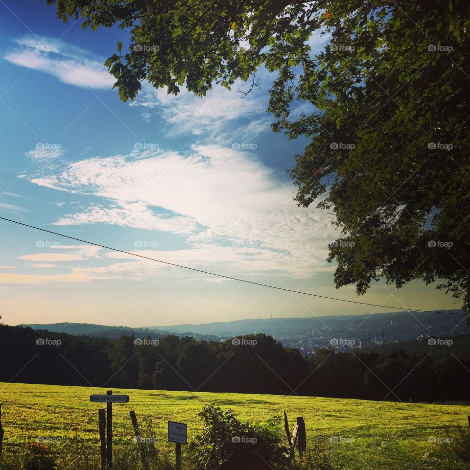 Sky. Landscape 