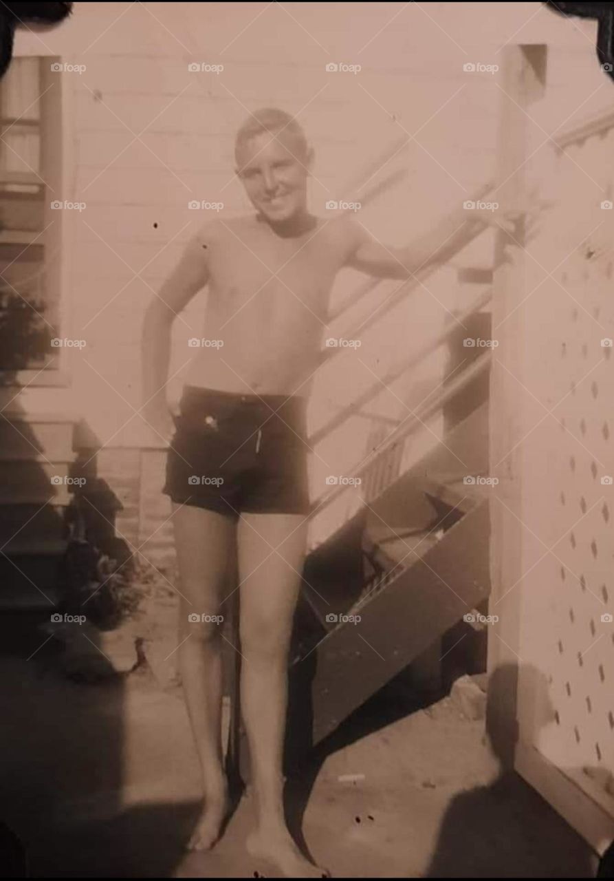 Daddy as a young man 1950s