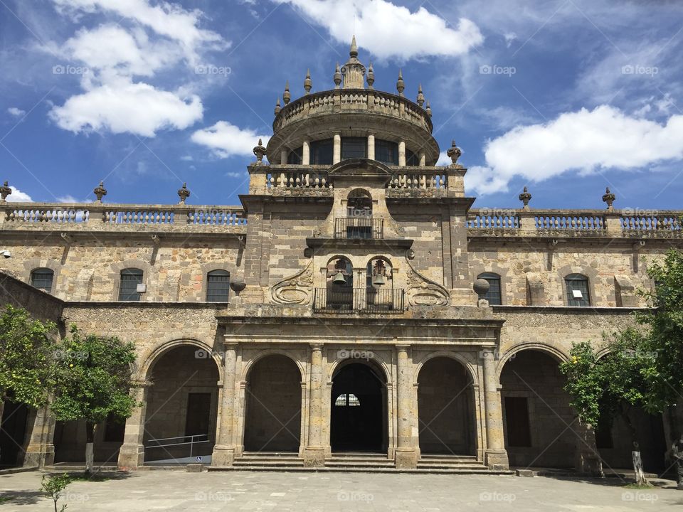 The Hospicio Cabañas in Guadalajara, Jalisco, Mexico