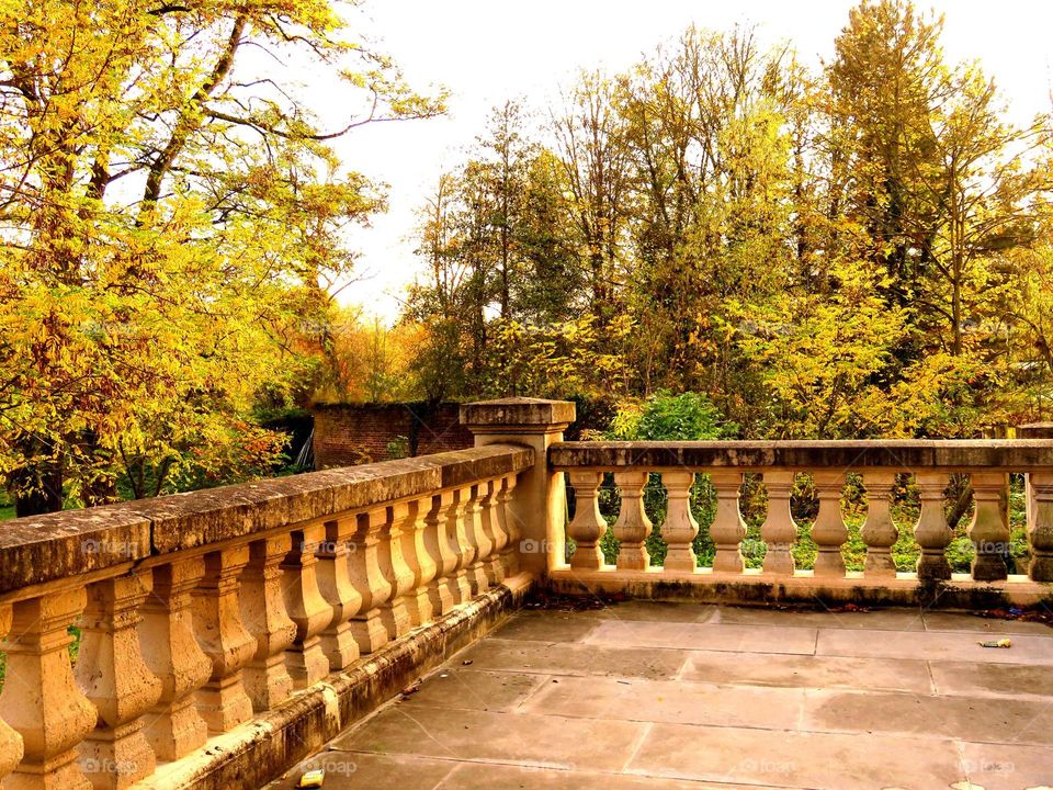 castle balustrade