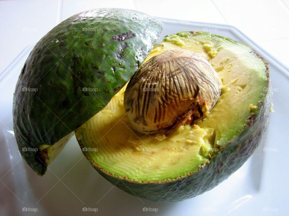 Avocado sliced