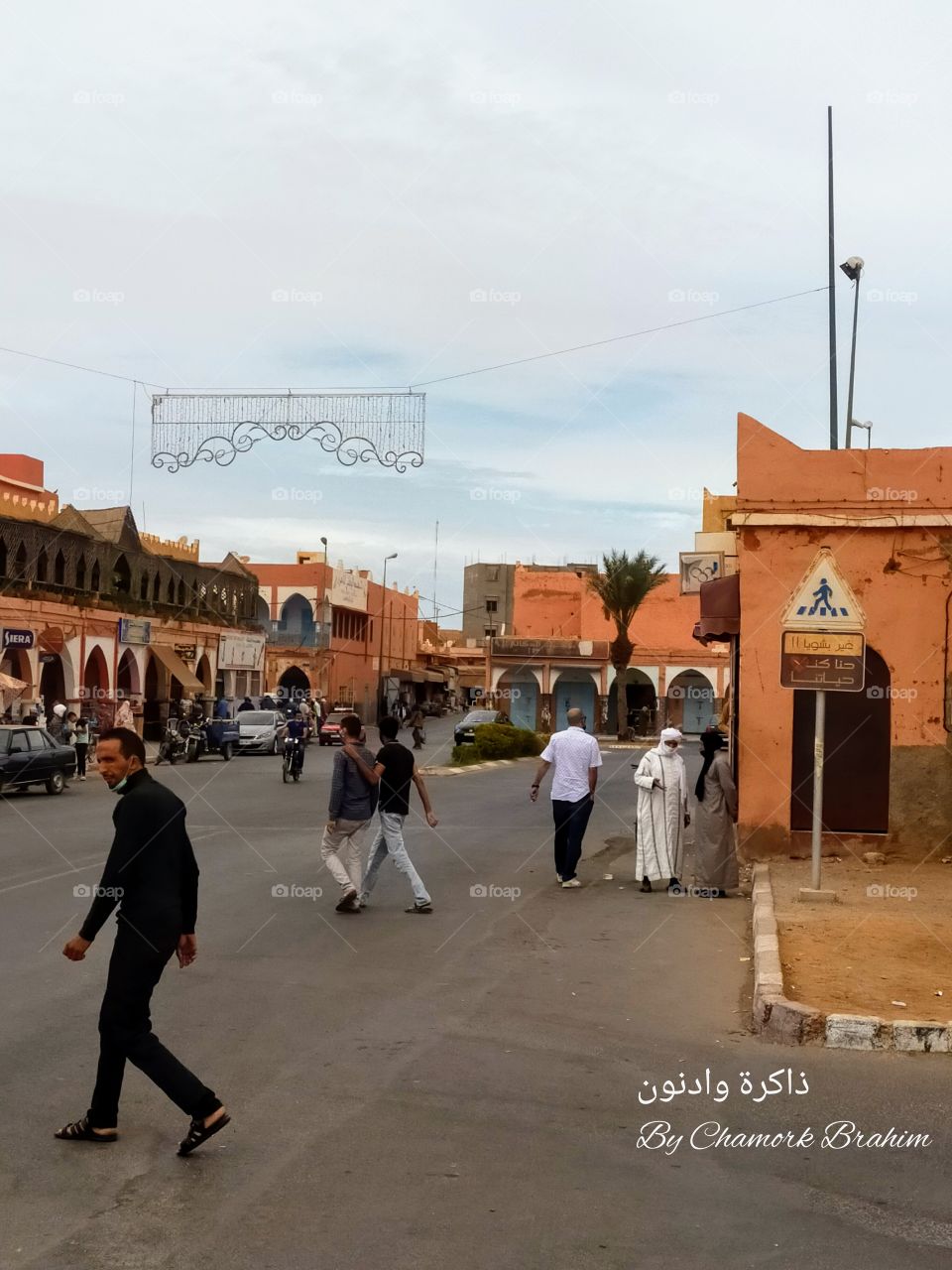 Souk in the old Medina in Goulimine,a street throught this Souk...a beautiful view...