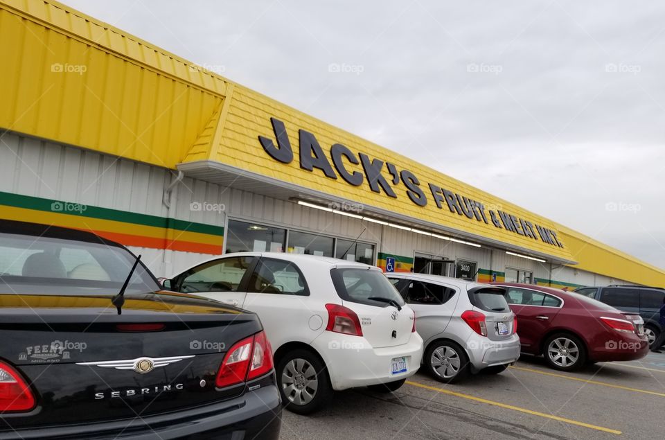 Jack's Fruit and Meat Market.