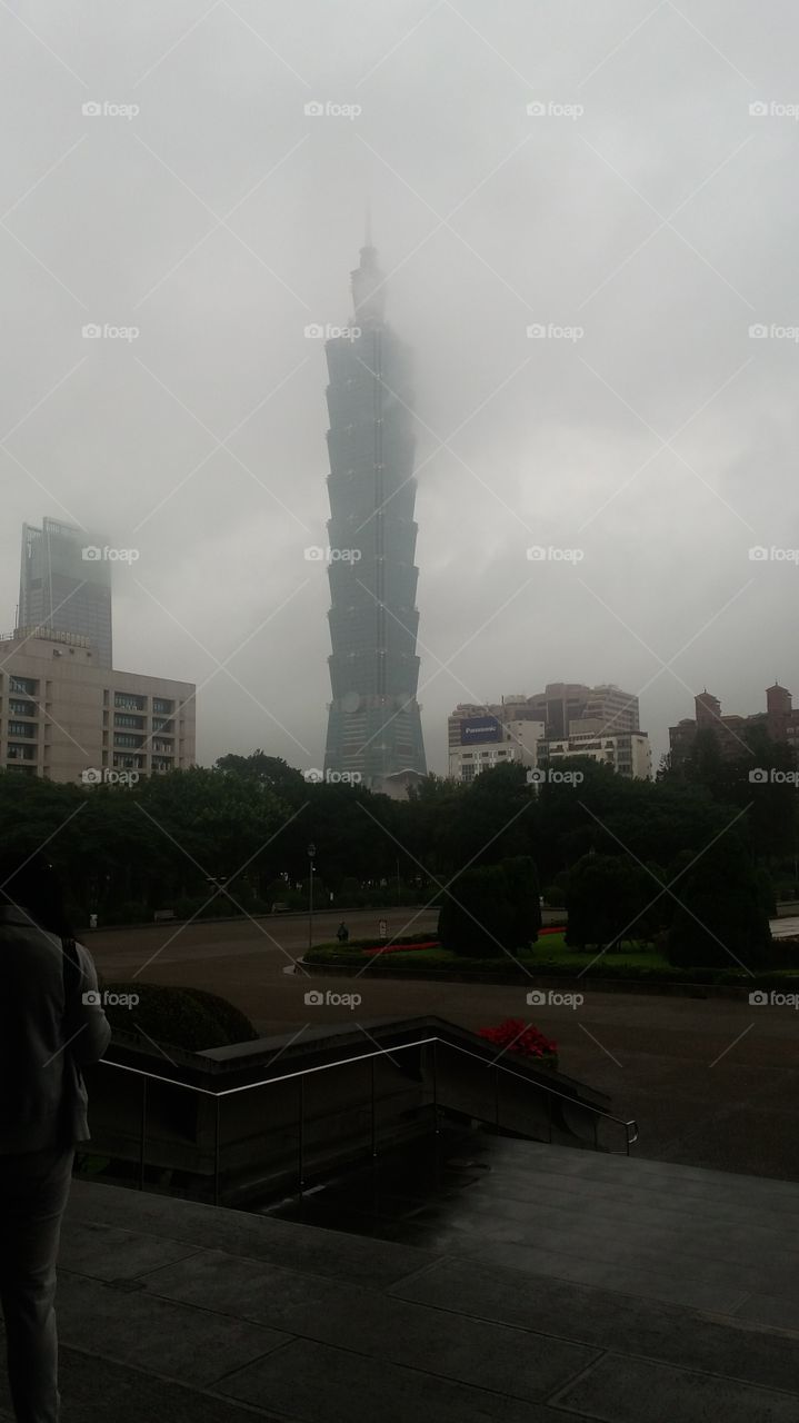 #Taipei101 in the clouds