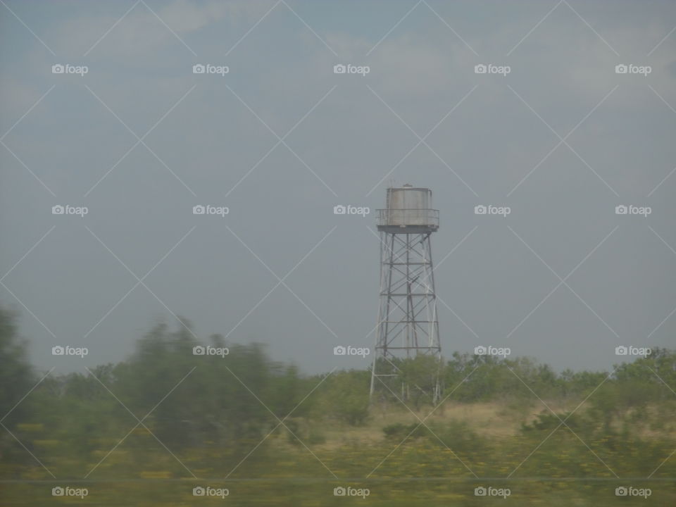 old water tower πΌ. This is a picture of a water tower πΌ that I saw while on vacation in the Gulf of Mexico. π£ πΆ π π₯ π¨