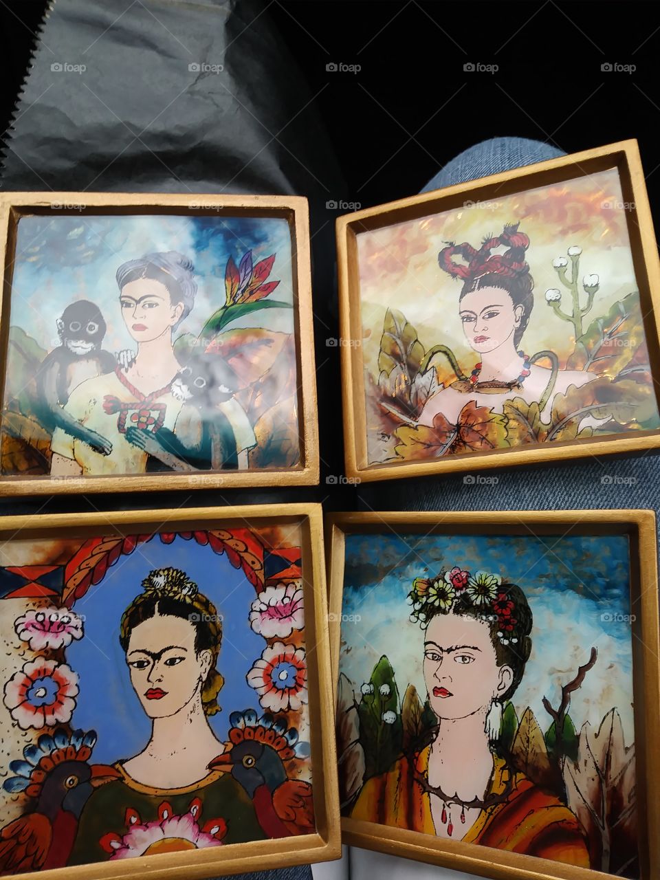 Frida coasters