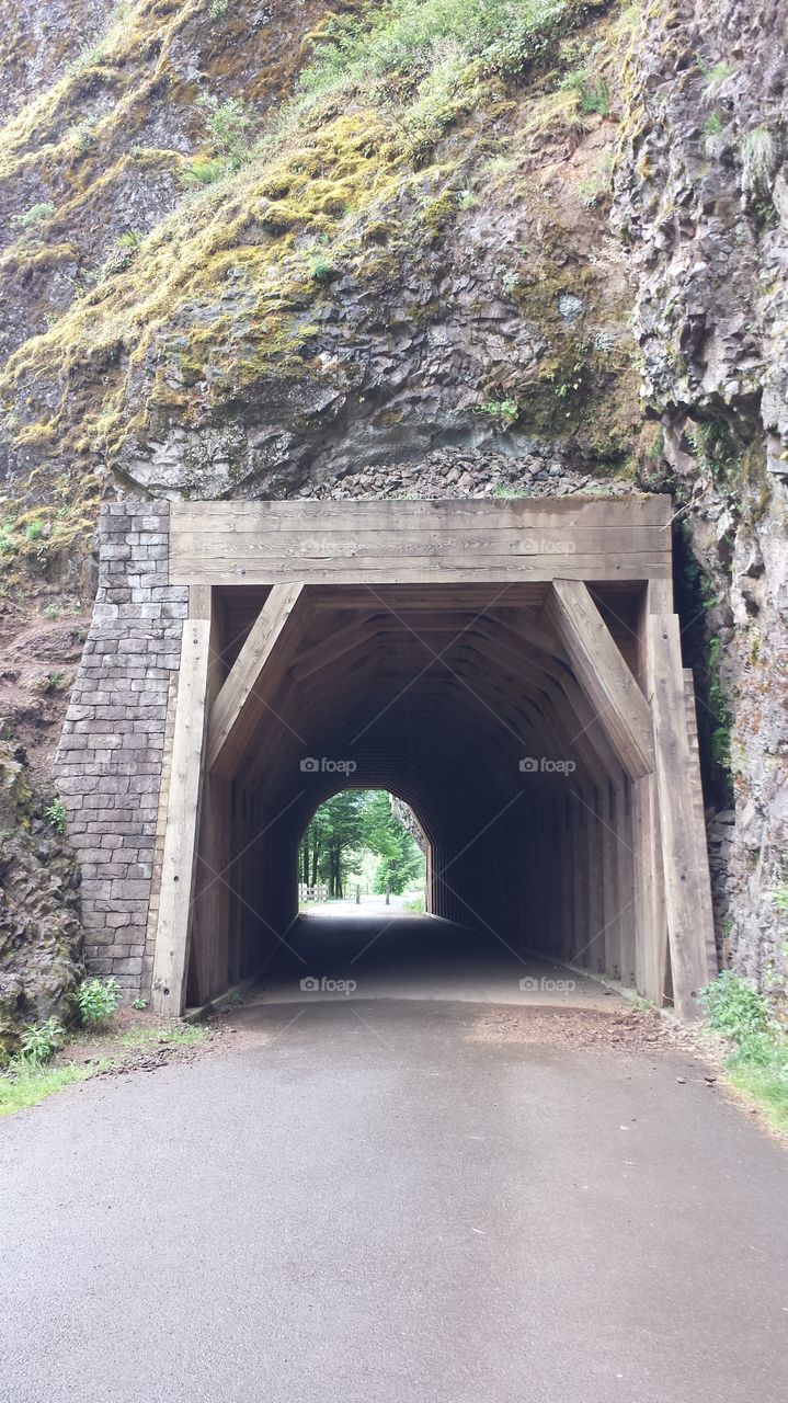 Oregon tunnel