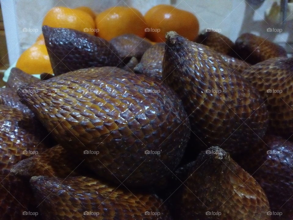 Salak and oranges aka