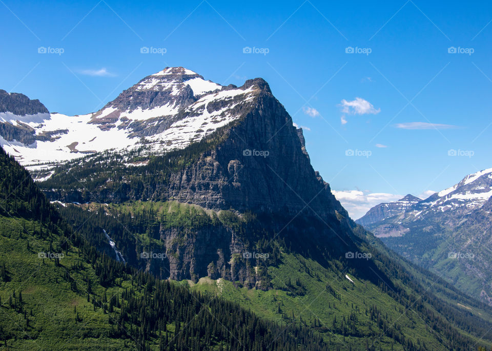 Enjoying the Montana Mountains. 
