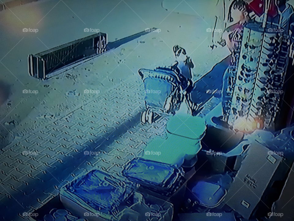 acidente com carrinho crianças