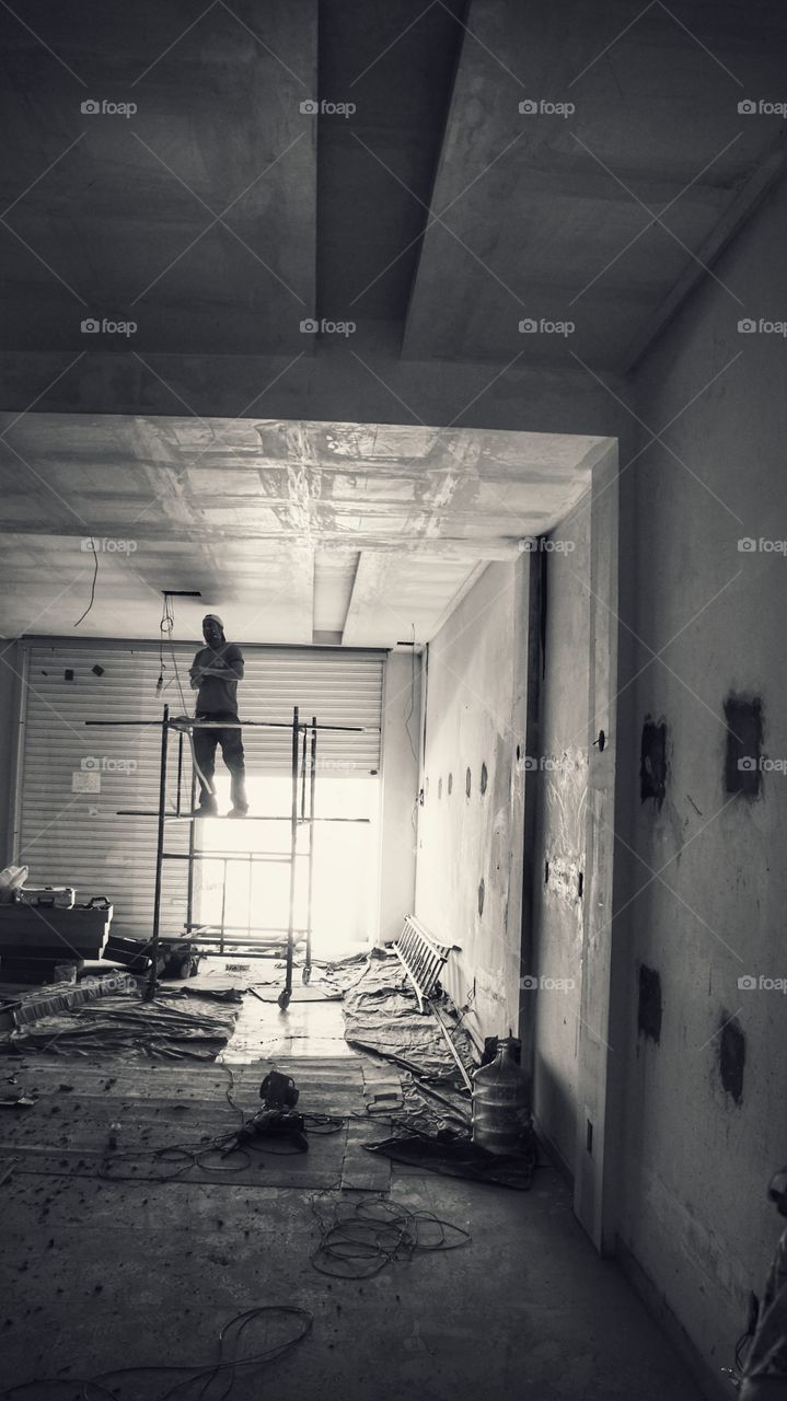 homem trabalhando - Men working