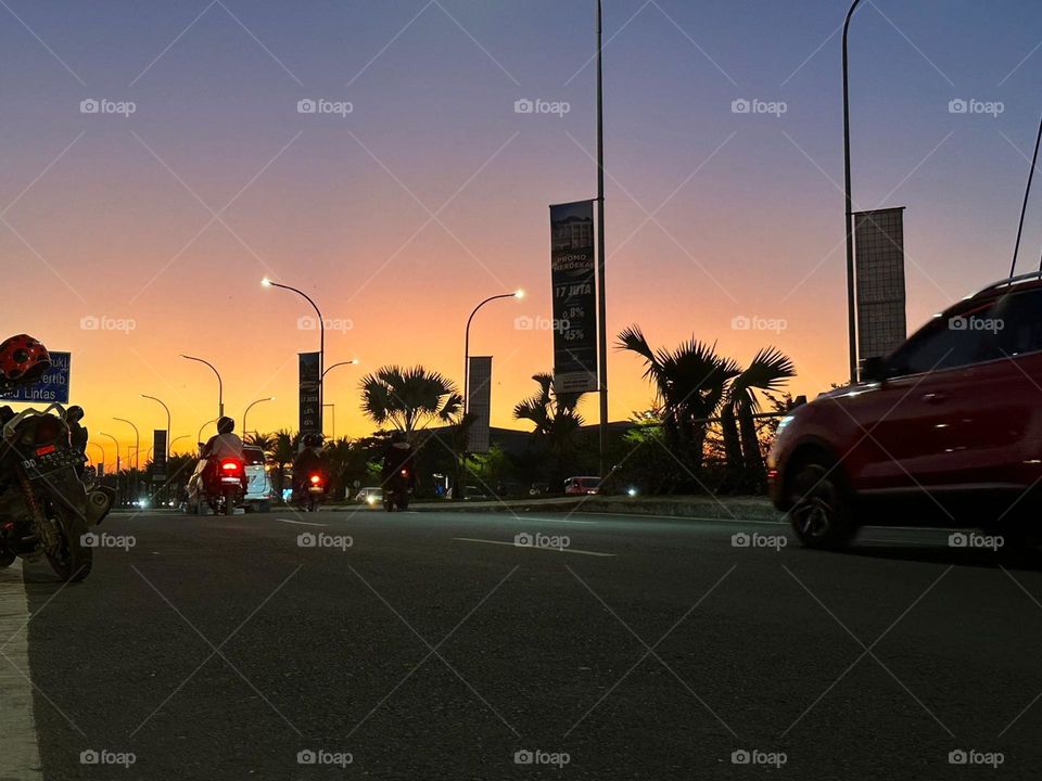 sunset central point indonesia Makassar