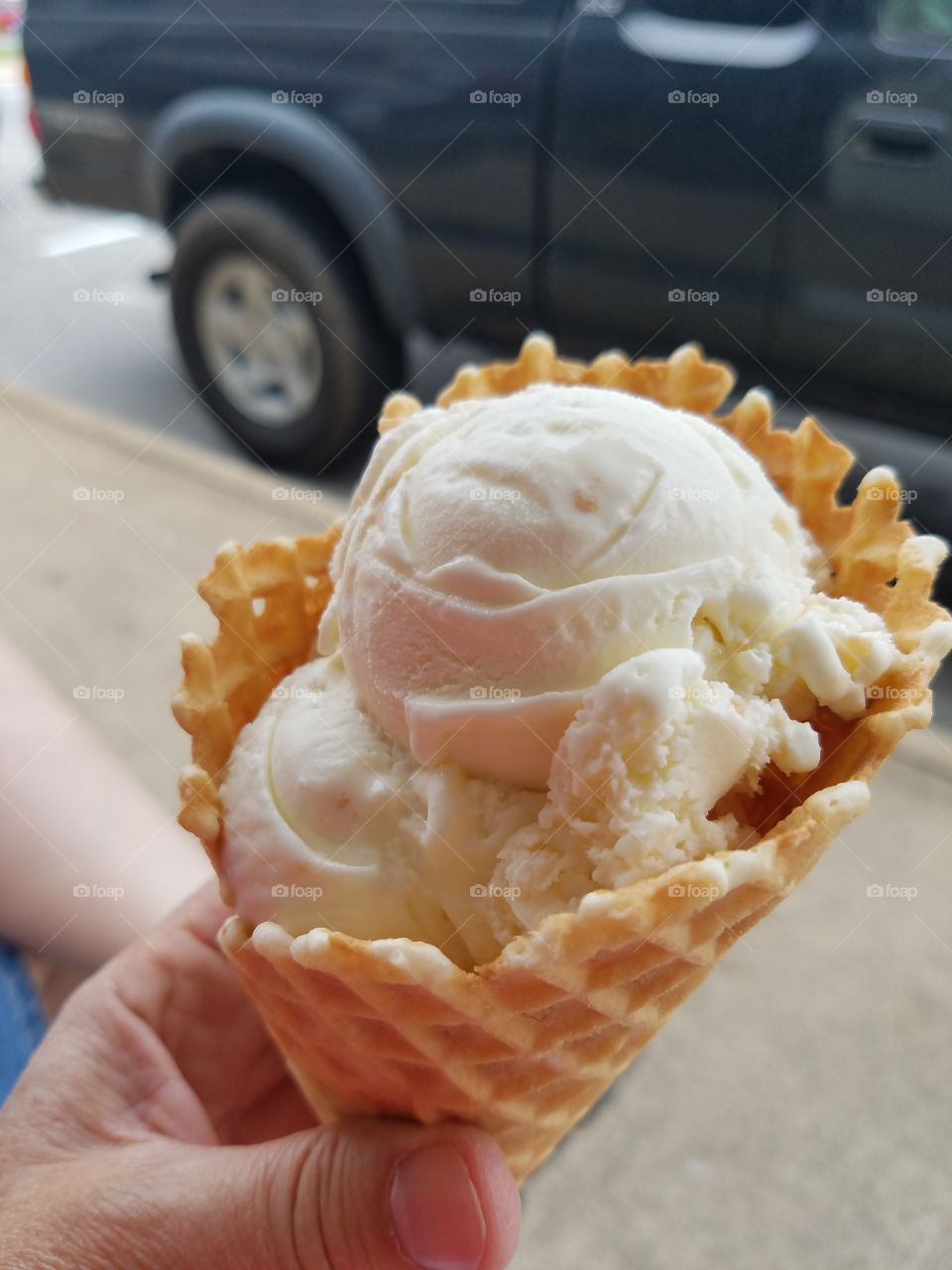 Summer time ice cream