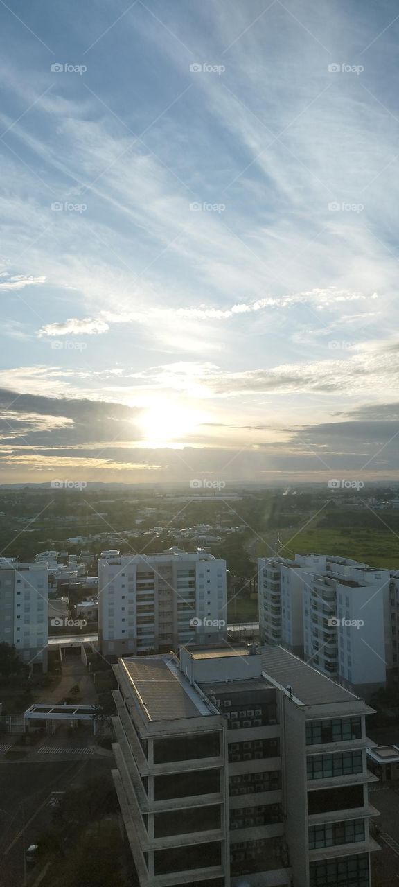 Dawn in Paulínia interior SP