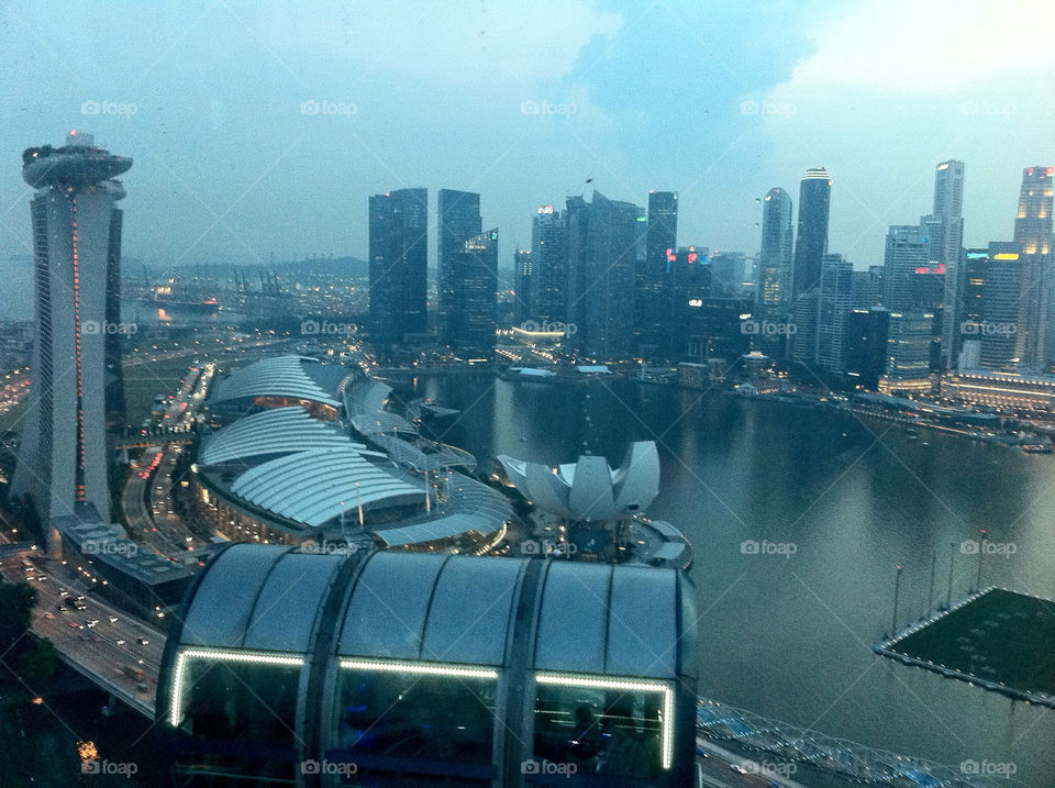 singapore casino marina bay sands singapore flyer by amitranchod