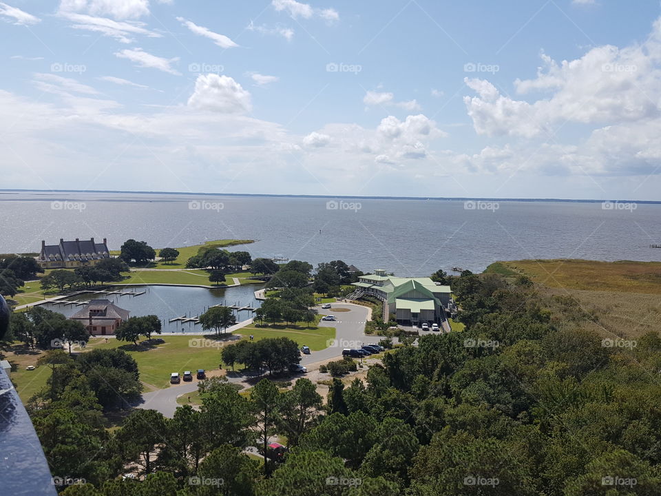 View from a lighthouse