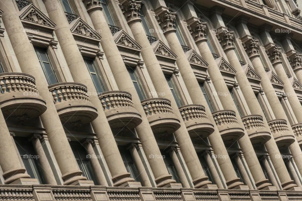 Architecture of a building at Barcelona