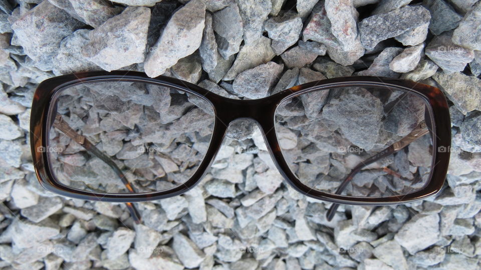 glasses and stones