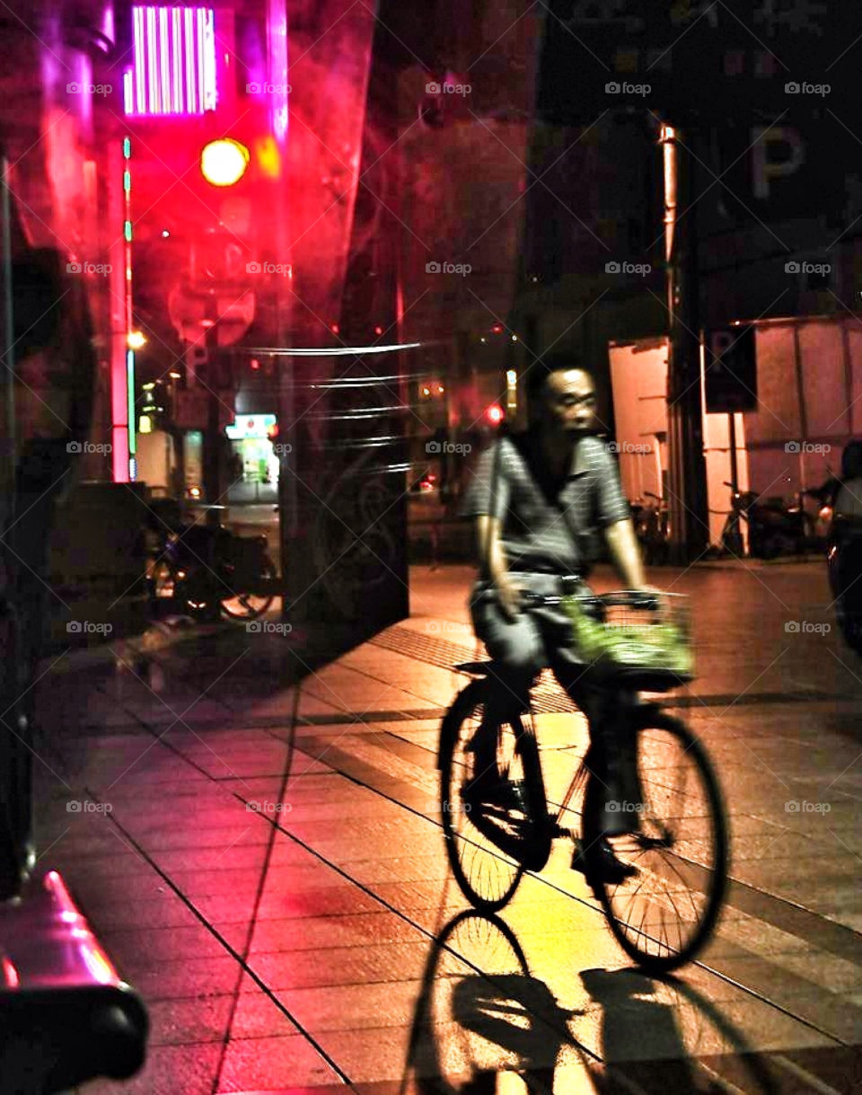 Street, Wheel, City, People, Bike