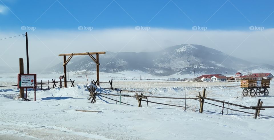 on the high altitude ranch