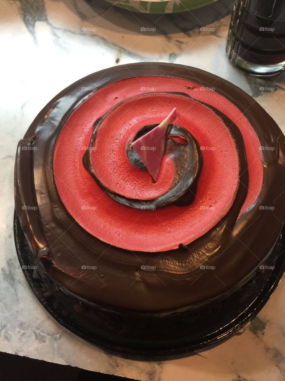 Red devil chocolate cake 