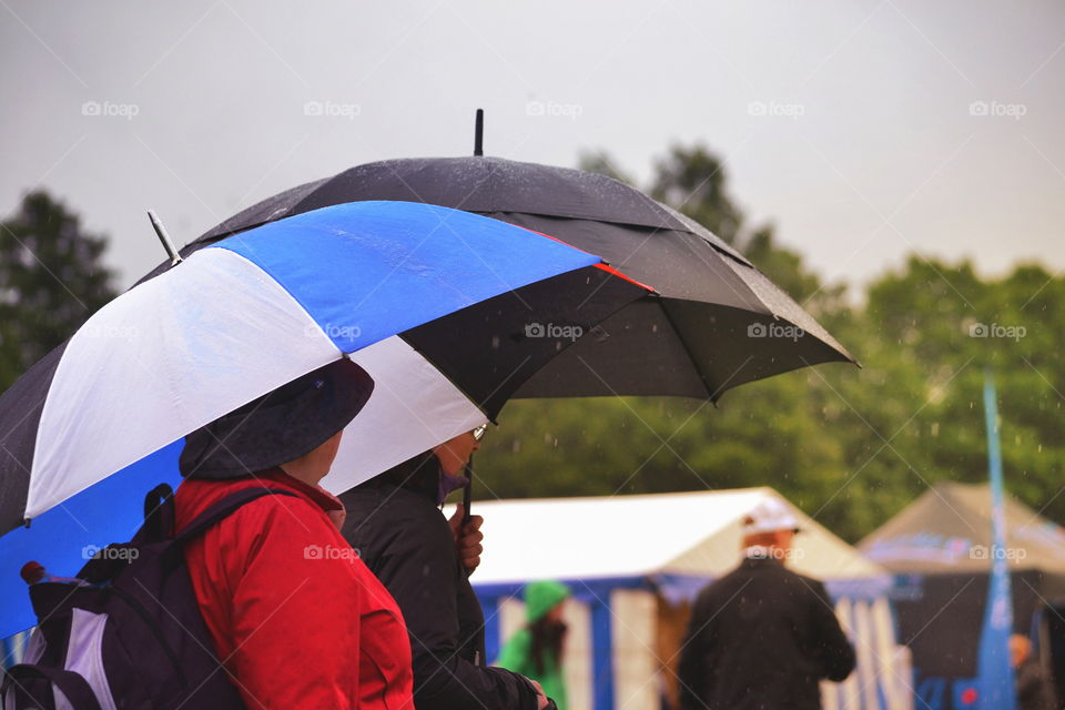 Umbrella, People, Rain, Competition, Drag Race