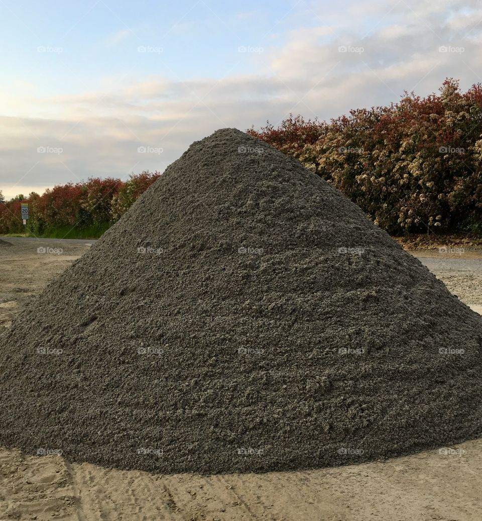 Pile of sand