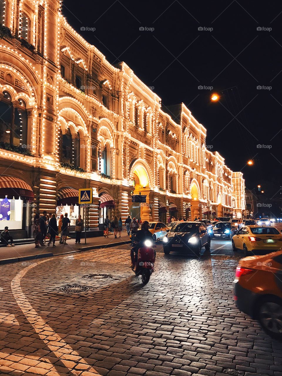 Nightlife in Moscow 