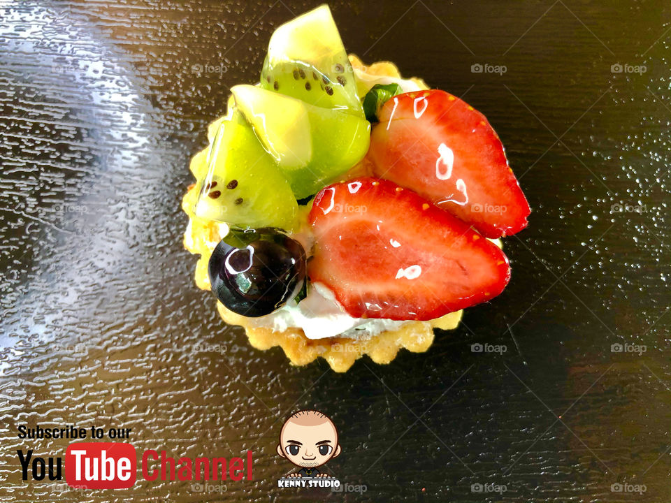 Sweet Delicious Fruit Tartlet Pastry