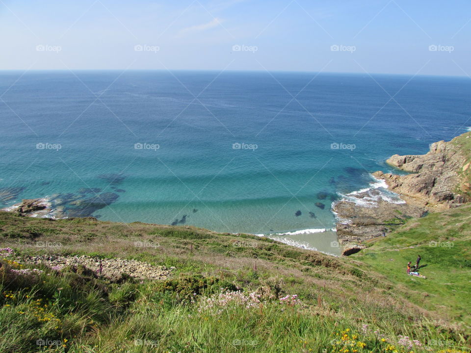 Cornish coast