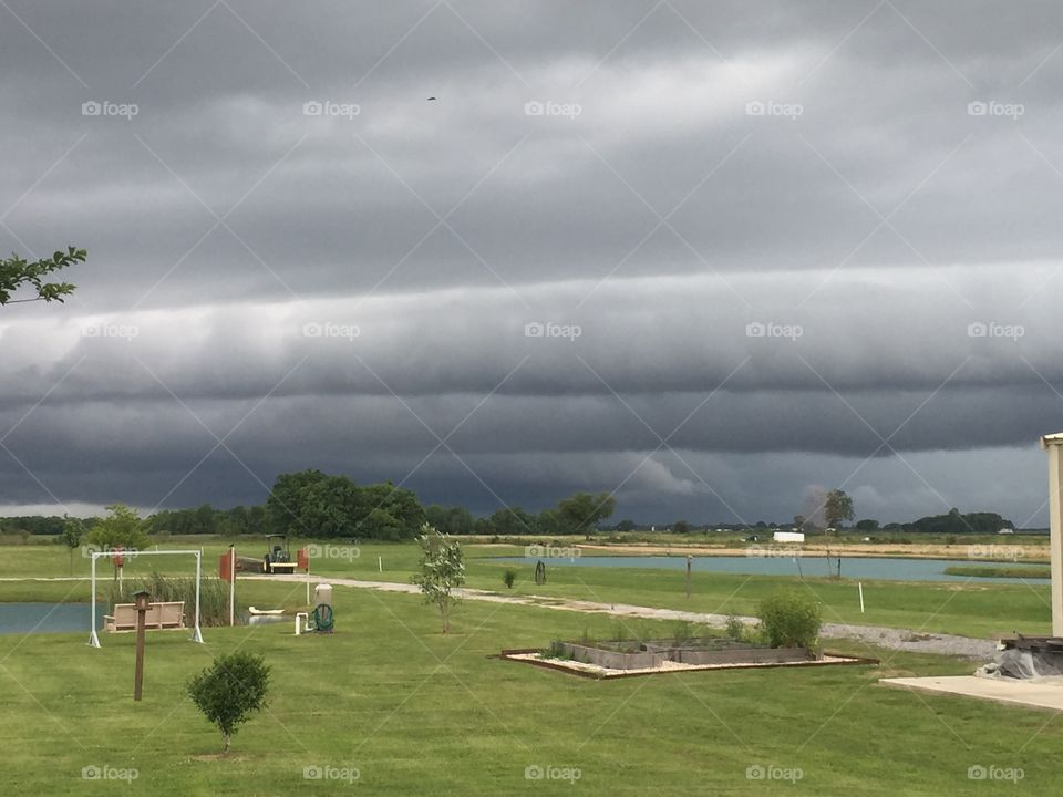 Storm clouds