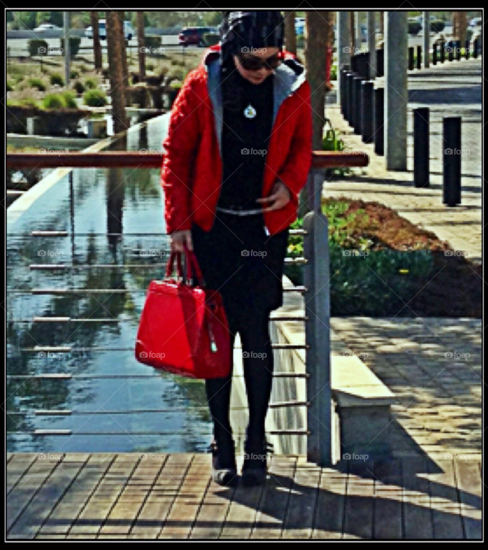 winter fashion happy red by Atierene