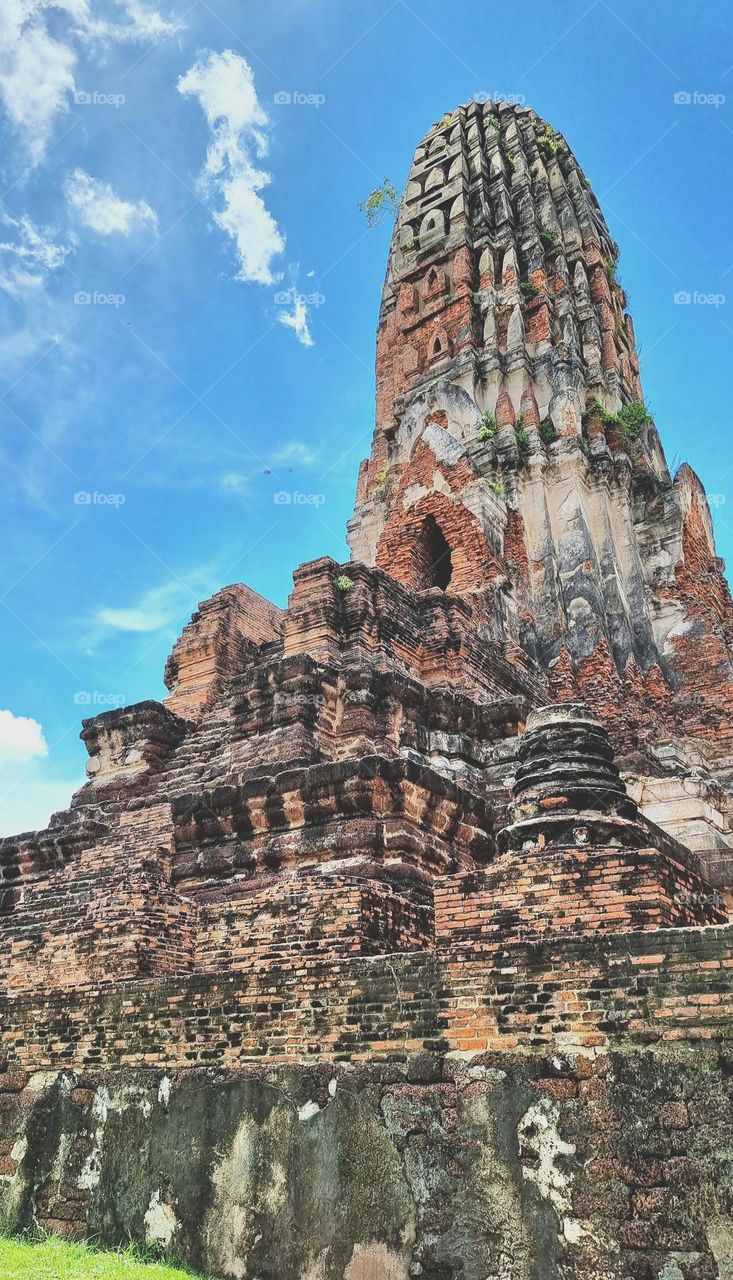 Ancient historical town of Ayutthaya