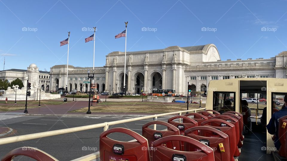 DC train station