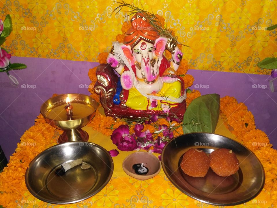 Ganpati puja