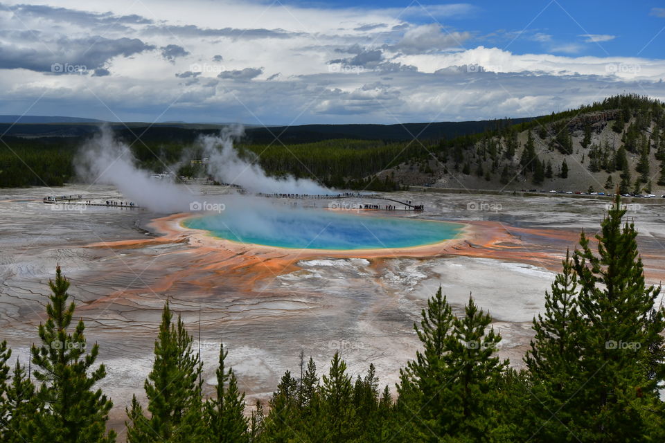  View of Geothermal Feature