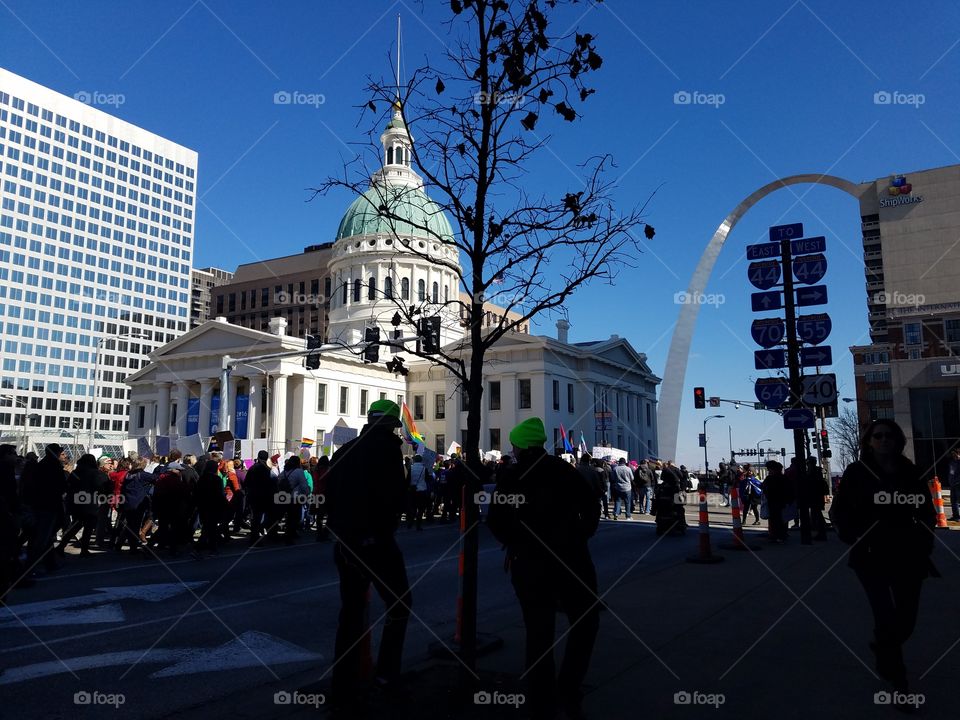 saint louis protesting