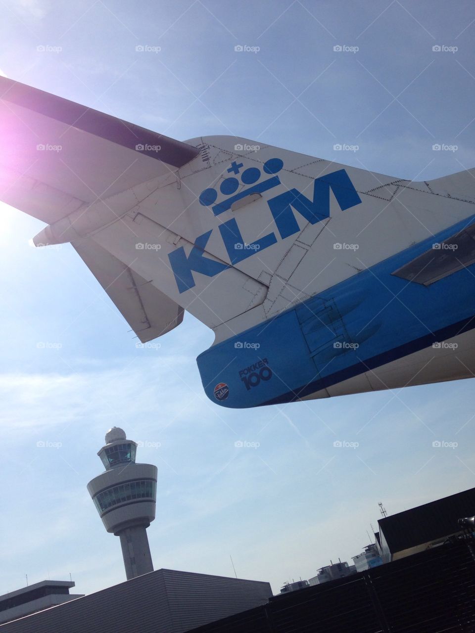 KLM plane