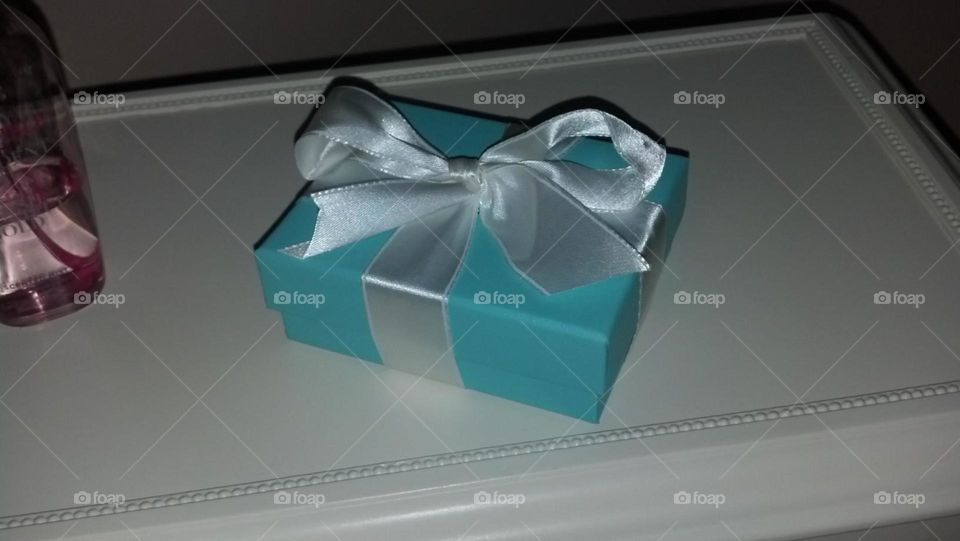 Every girl's dream. A little blue box from Tiffany