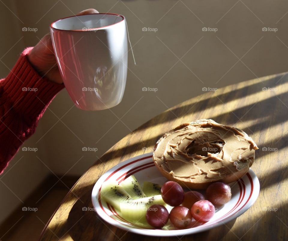 Breakfast and a cup of tea