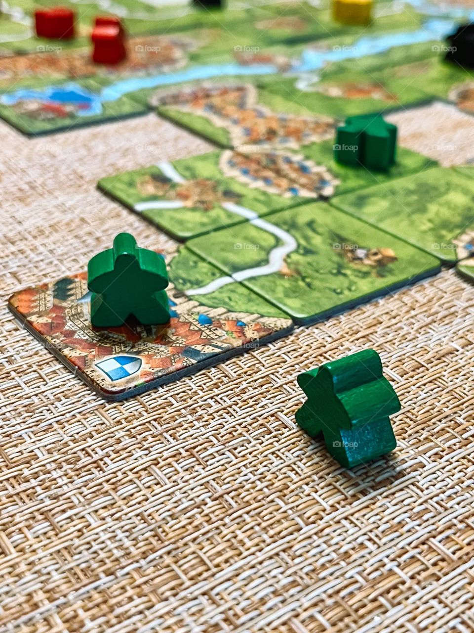 Board game Carcassonne, a great pastime for the whole family